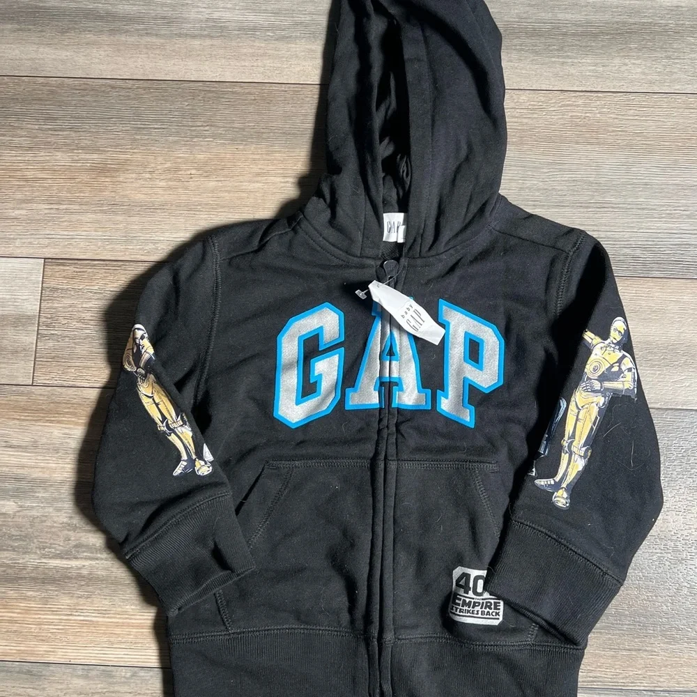 NWT Gap Star Wars‎ Zip Up Hoodie Sweater- 3